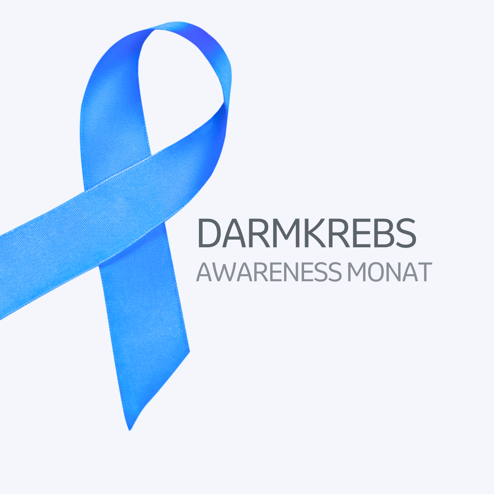 Darmkrebs Awareness Monat