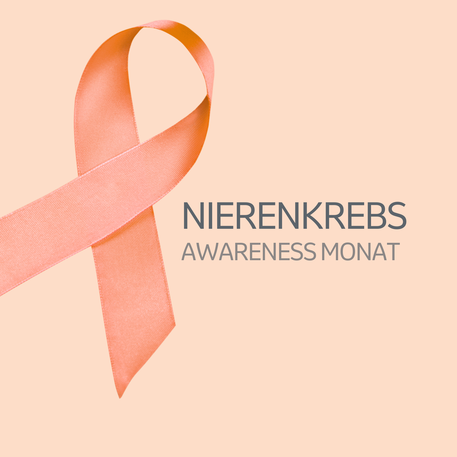 Nierenkrebs Awareness Monat