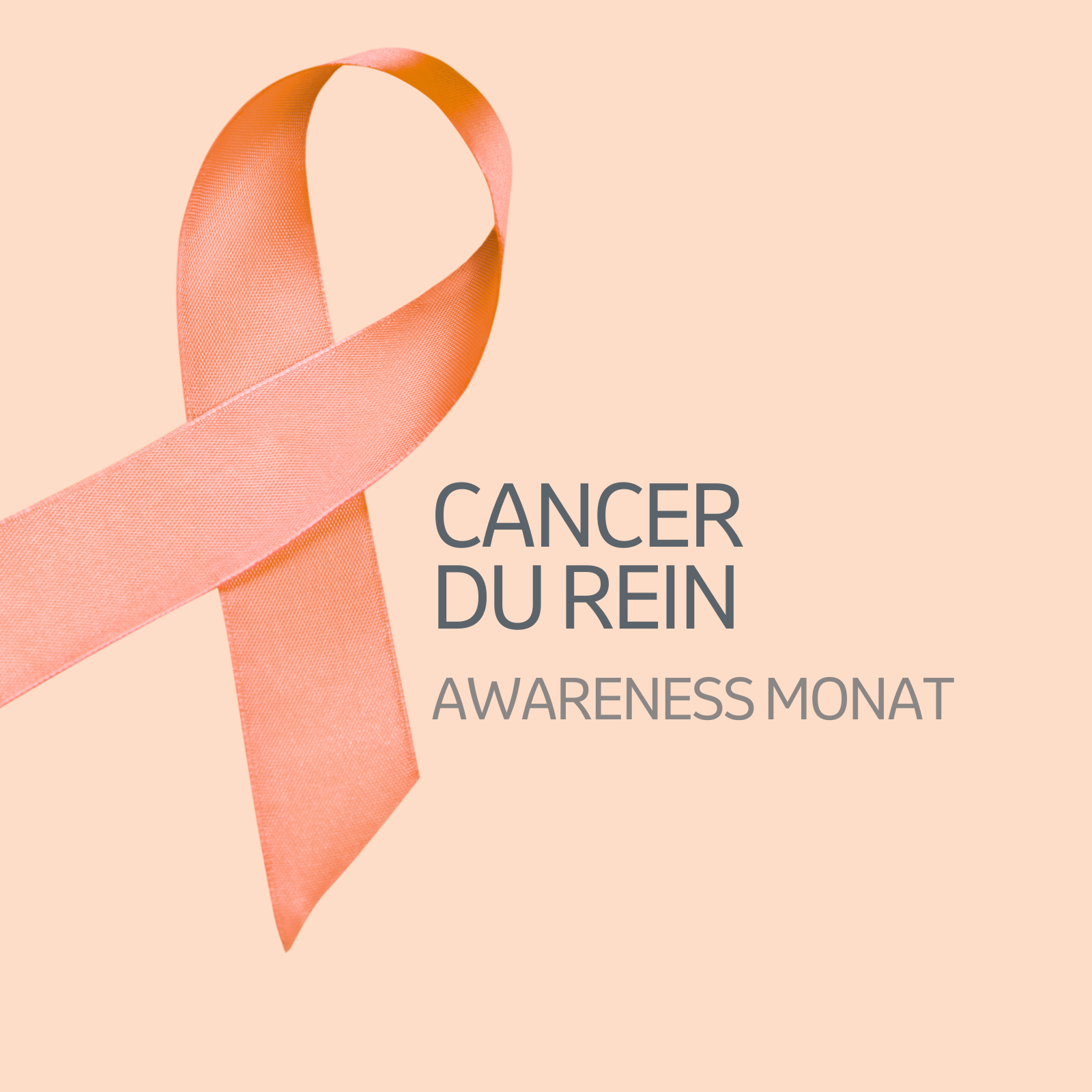 Cancer du rein Awareness Month