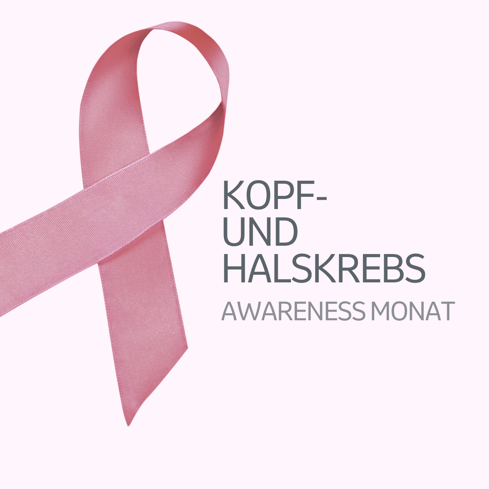 Head and Neck Cancer Awareness Month