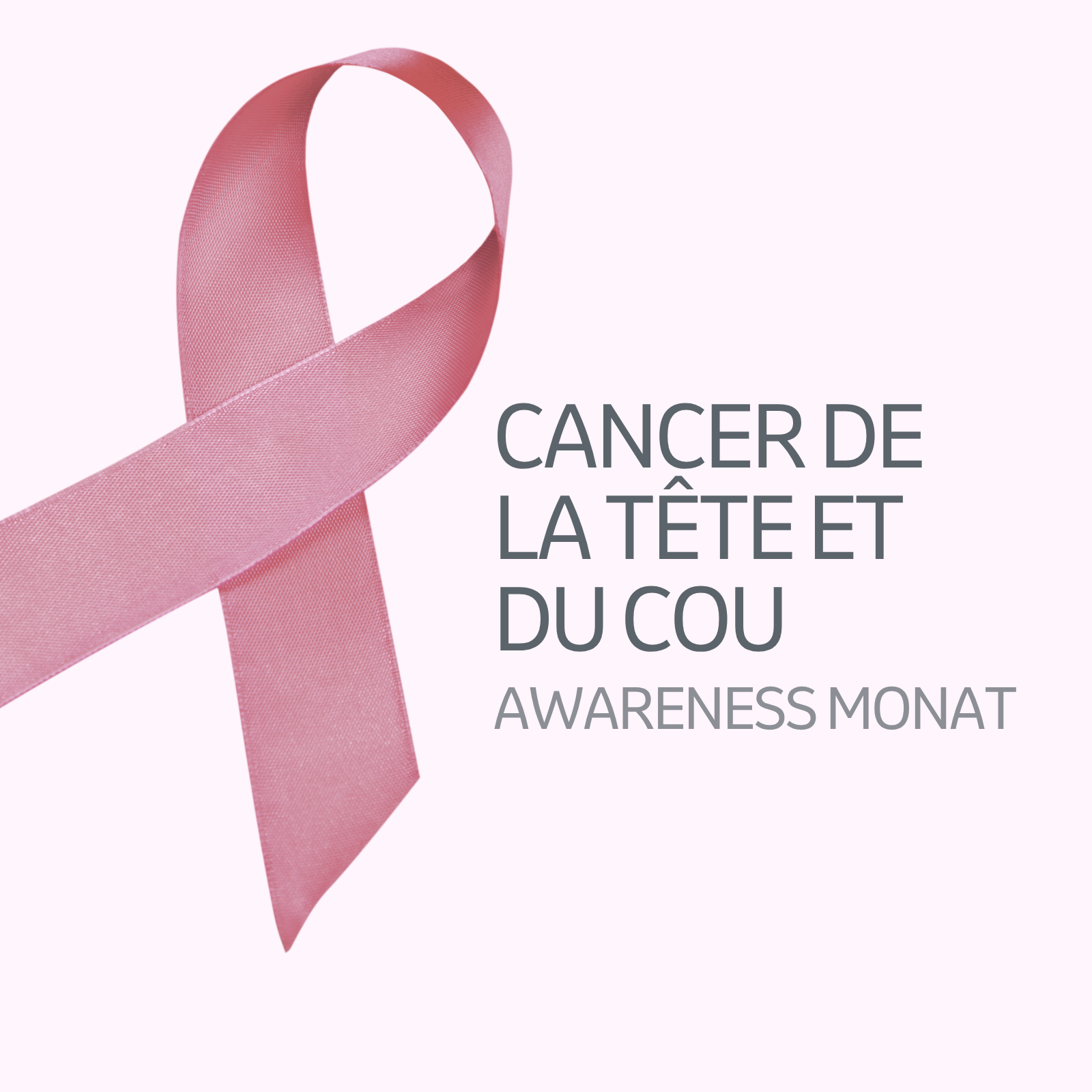 Head and Neck Cancer Awareness Month