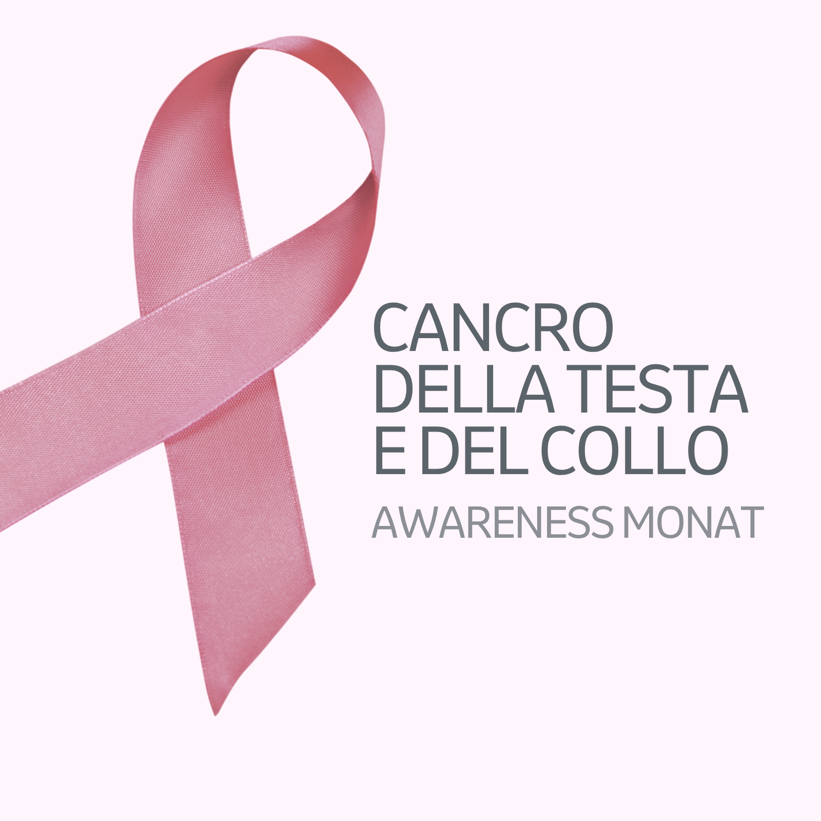 Head and Neck Cancer Awareness Month