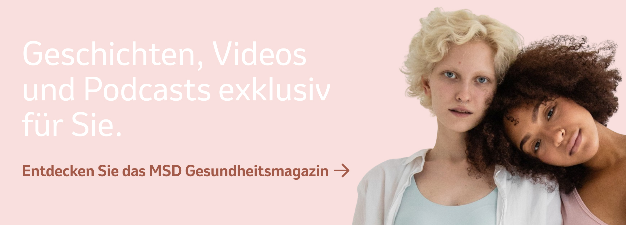 Banner Magazin MSD Gesundheit