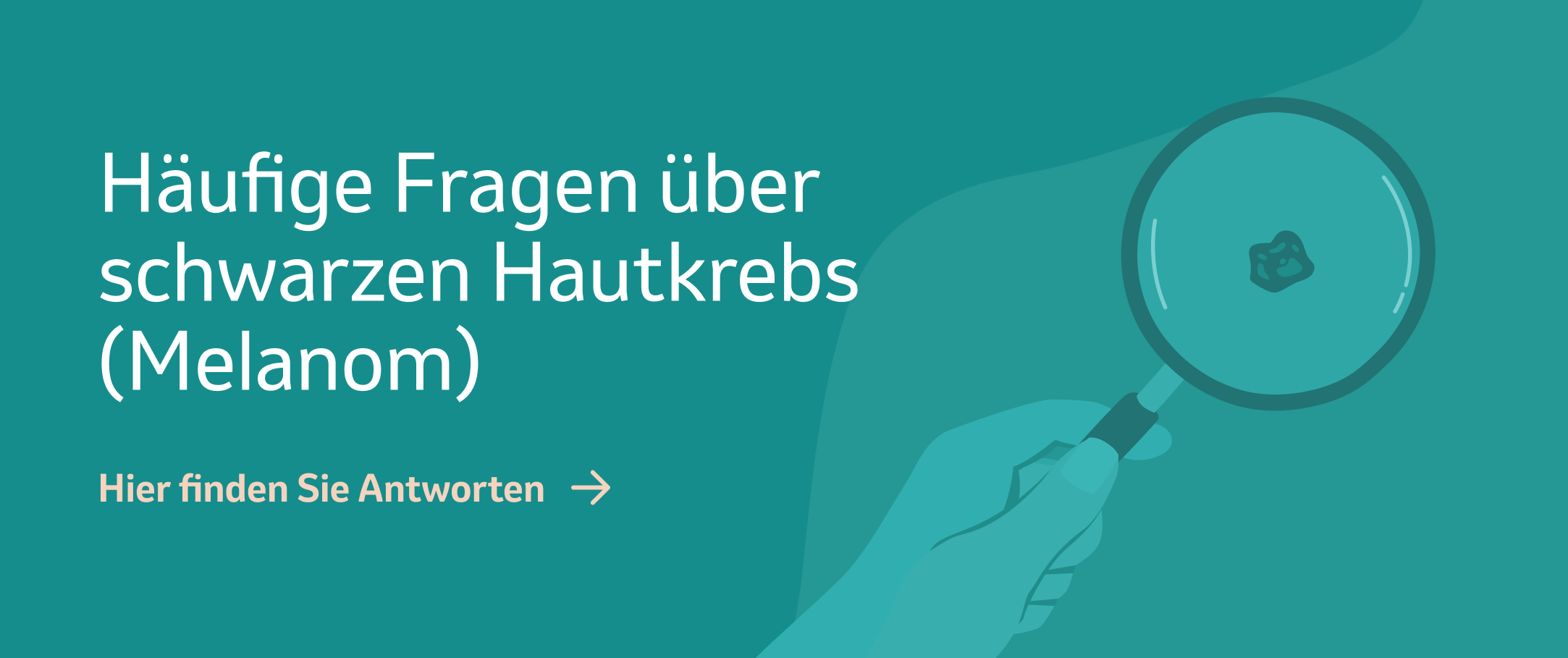 Banner Häufige Fragen zum Melanom