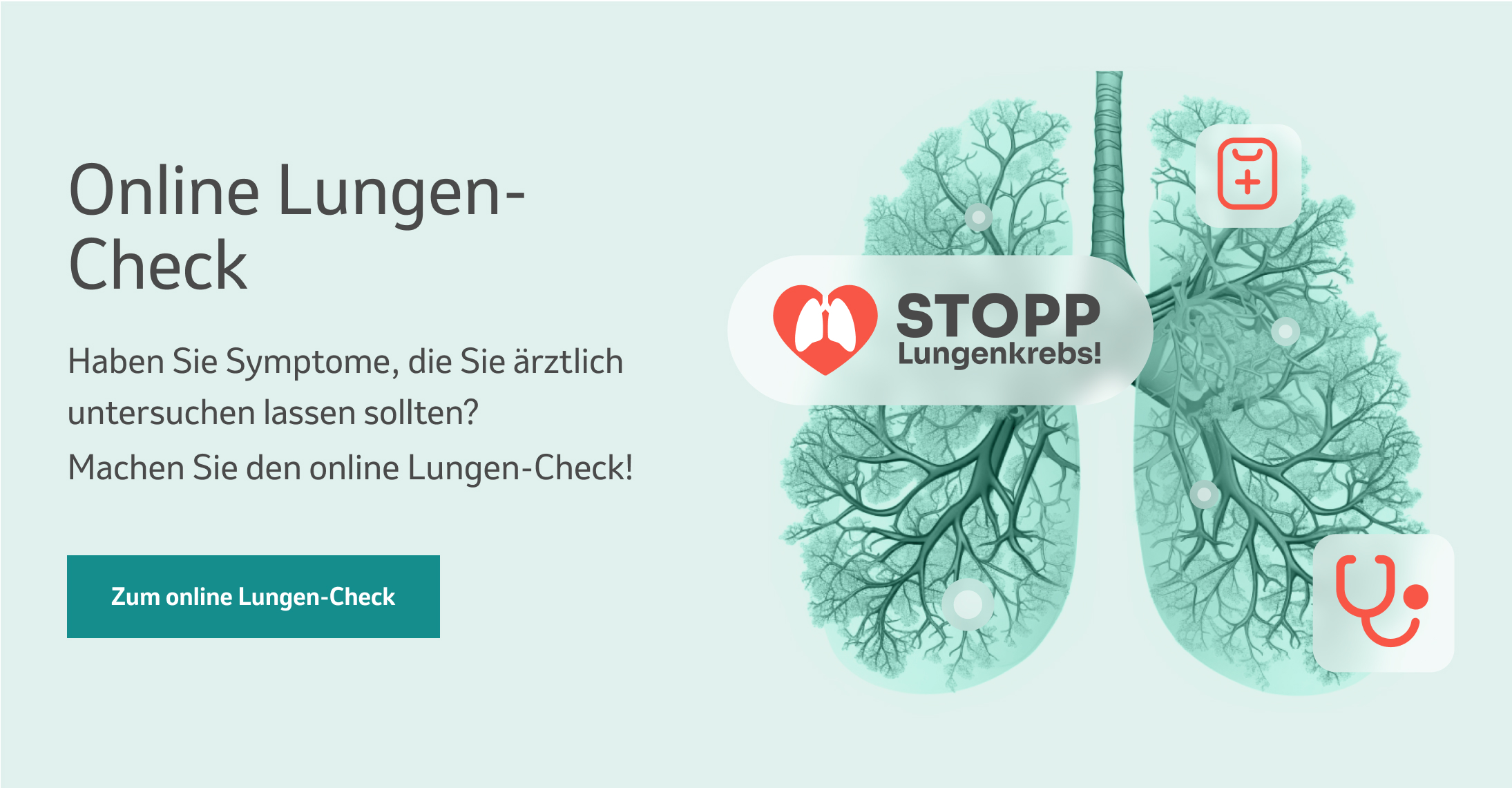 Banner online lung check