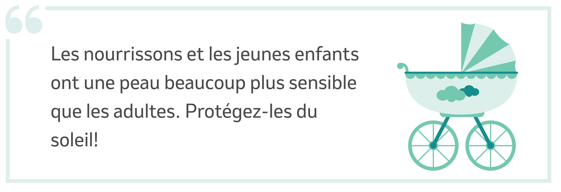 Banner-Protection de la peau des enfants contre le soleil